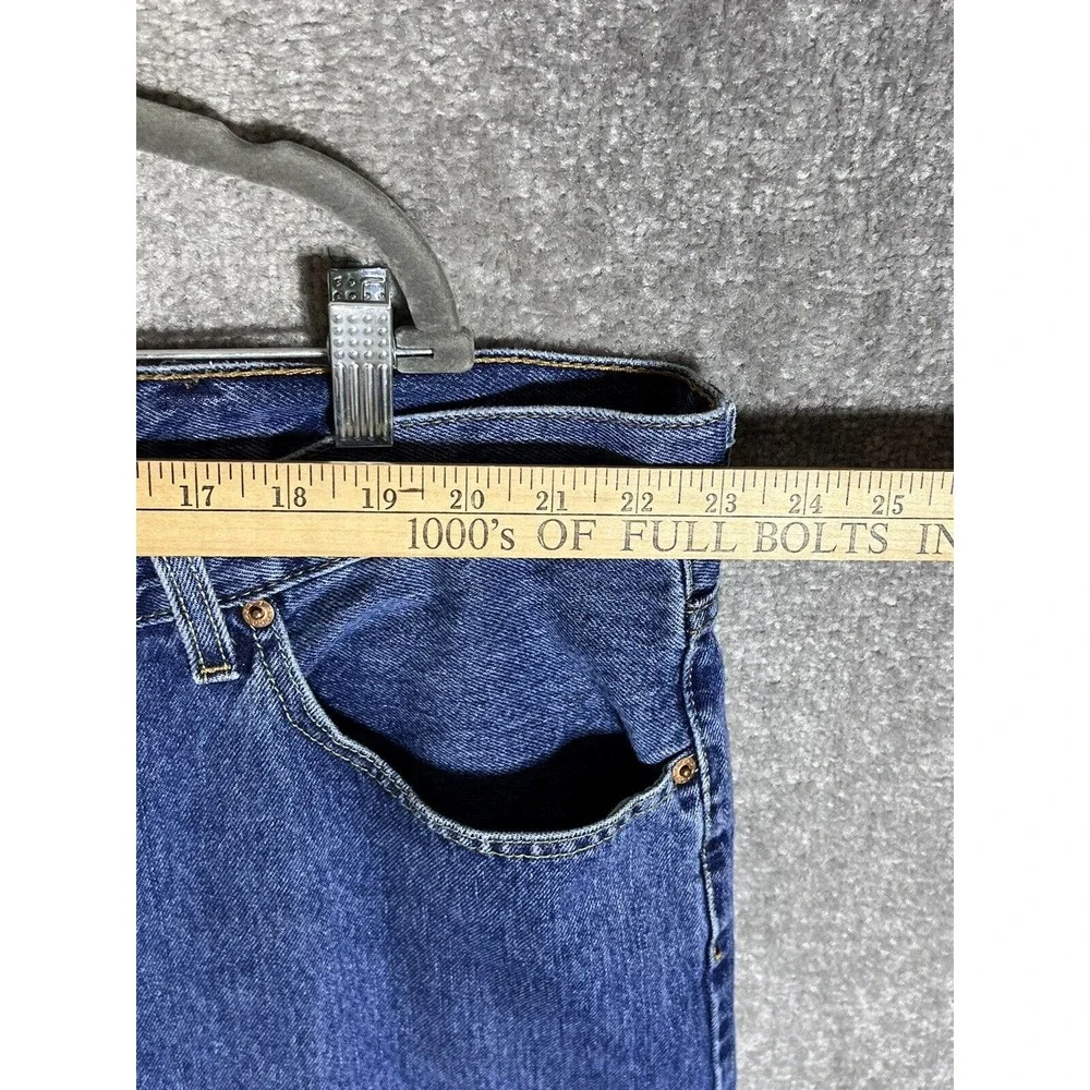 Levis 550 Straight Leg Jeans Mens Size‎ 46x30 Blue Denim Cotton